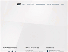 Tablet Screenshot of grupomagnus.com.br